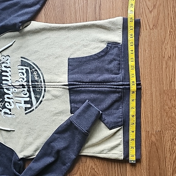 NHL Pittsburgh Penguins Hockey Full Zip Hooded Sweatshirt Jacket Women's Medium - Picture 10 of 14